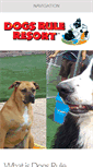 Mobile Screenshot of dogsruleresort.com